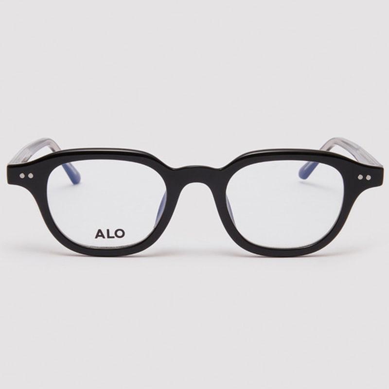 

aloeyewear [Essential] AL5503 0909G Essential Square Black Glasses Frame Blue Light Blocking Lens Selection Demo lens (basic inclusion)