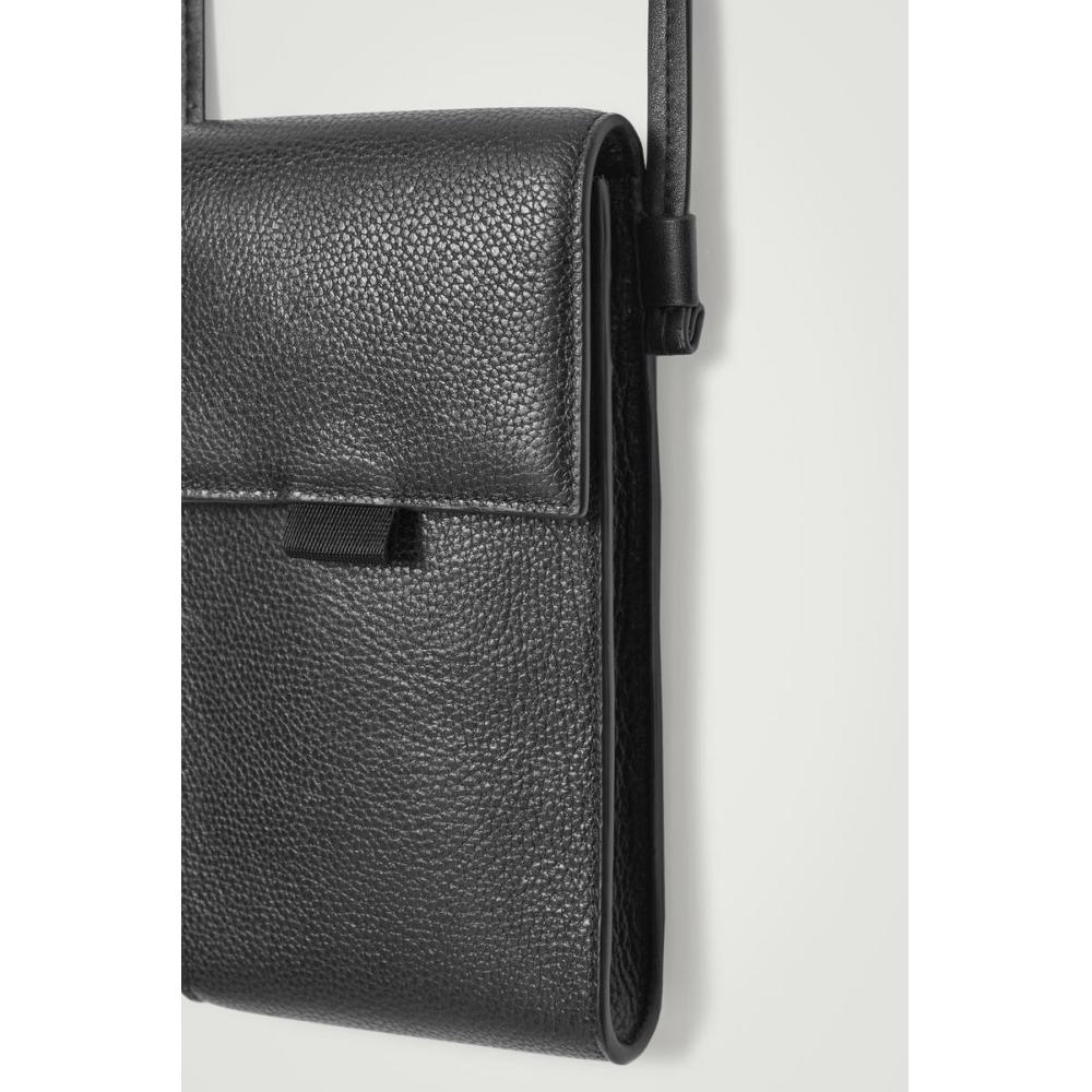 Cos Japan Cross Body Pouch   Leather