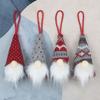 Christmas Ornaments Faceless Old Man Doll Xmas Tree Hanging Pendant Plush Gnomes Decoration For Home Or Kids 2025 New Year Decor