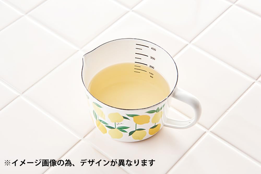 Toyo Horo plune Enamel Measuring Fluffy Flower S Cup, Pink, MC-607