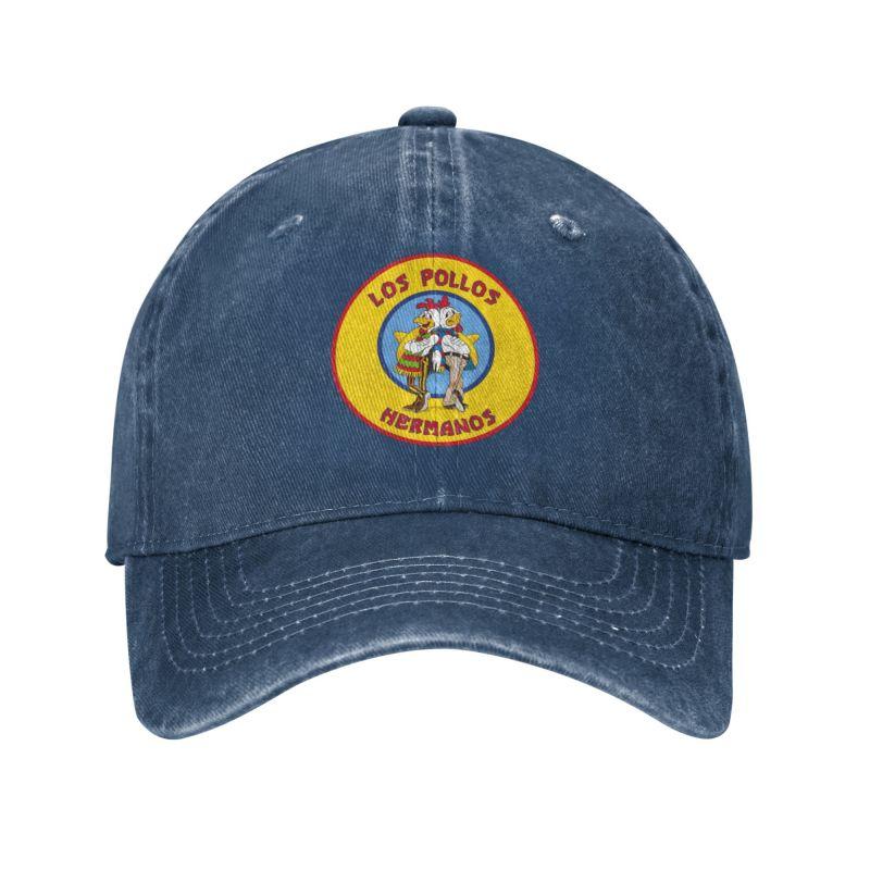 

Punk Unisex Cotton Breaking Bad Los Pollos Hermanos Baseball Cap Adult The Chicken Brothers Adjustable Dad Hat Unisex Women Sports Adult Baseball Cap