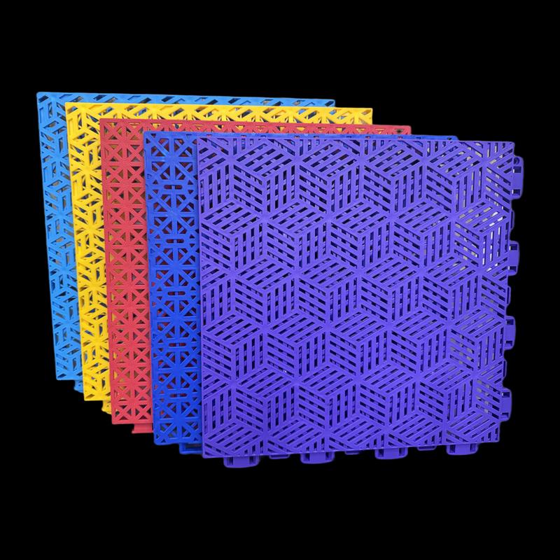 NHZHIW Outdoor Interlocking Sports Floor Tile