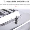 Stainless Steel Fuel Can - 304 Gasoline & Diesel, 10L/20L/30L, Thickened Portable Car Spare Tank