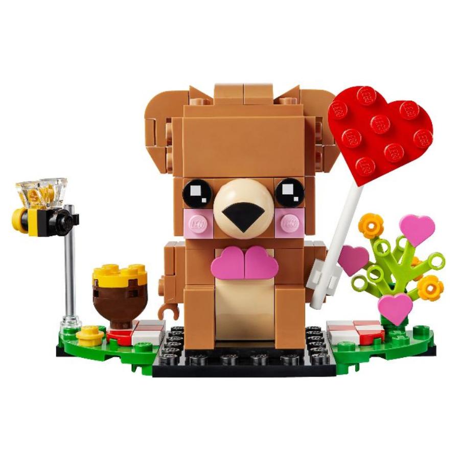 LEGO Brickheadz Heart Bear Building Blocks 0 300pcs 40379