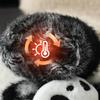 Touchscreen Panda Gloves for Women, Warm Fleece Winter Gloves with Touch Screen Fingers, Cute Animal Design Christmas Gift Idea