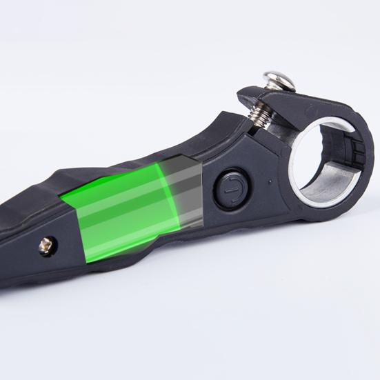 2Pcs Handlebar Turn Lights Safe Anti-rust Aluminum Alloy Horn Handlebar with LED Turn Light for MTB Bicycle