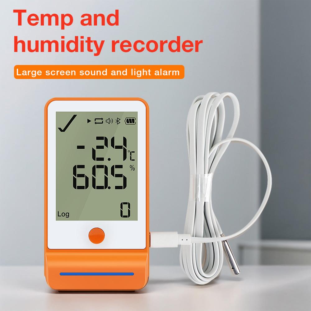 New GSP-6Pro USB Temperature Data Logger 100000 Points Bluetooth Temperature and Humidity Recorder PDF/EXCEL/TXT for Cold-chain