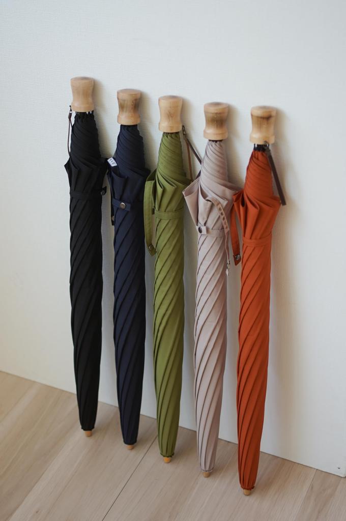 Made In Japan Miratore 60cm Folding Umbrella That Can Be Carried Without Folding Super Fabric Large Can Also Be Used As a Long Umbrella Folding