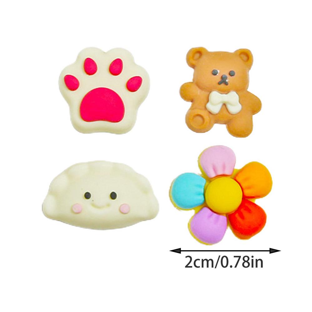 

3D Stickers For Kids Cute 3D Stickers For Water Bottles 4Pcs Waterproof Cup Decal Stickers Hand Account Sticker Mobile Phone