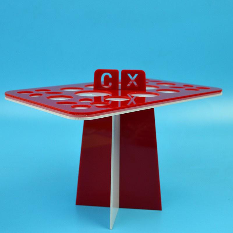 

Подставка для сушки кистей для макияжа с 26 отверстиями, удобный держатель для кистей для макияжа, прямоугольный лоток для хранения