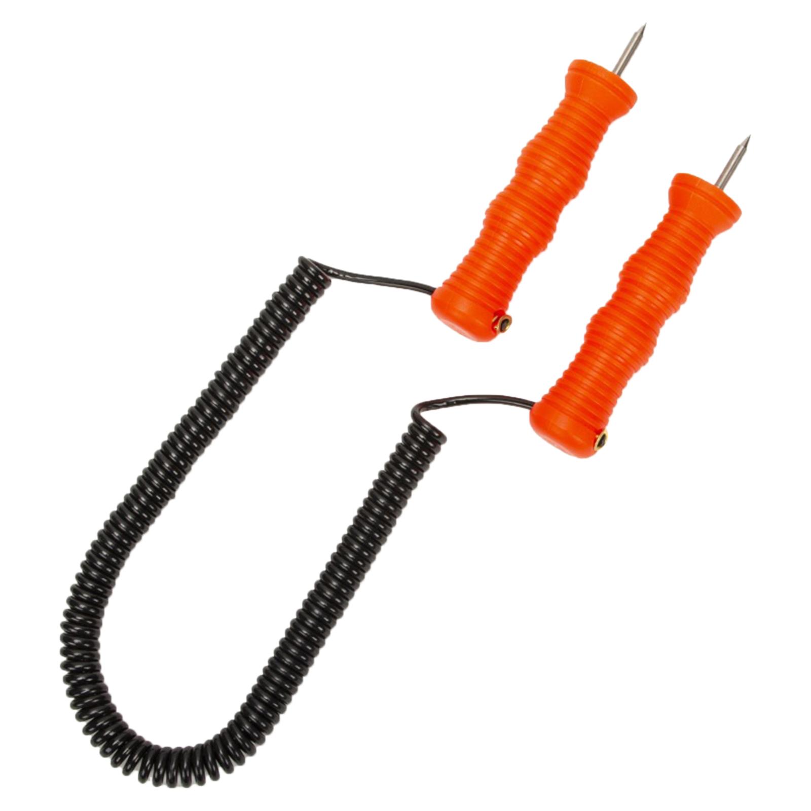 

Retractable Ice Picks Ice Awls Sturdy Gear for Ice Fishing Fishing Ice Picks for Outdoor Skating Hiking Sled Walking on Ice помаранчевий