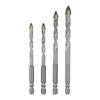 DIY Projects Drill Bit Set Glass Tile Drill Bits Hardened Steel Build Hex Shank Design High-strength Eccentric Design