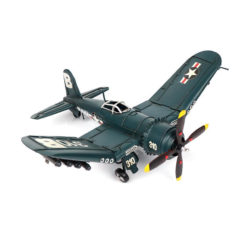 Vintage Iron Art F-4U Corsair Fighter Model