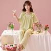 Girls Cotton Pajama Set Short Sleeve Princess Style Sleepwear Kids 8 Years Lightweight Home Wear