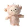 Vivid Sheep Pendant Soft Smooth Surface Cartoon Squint Sheep Plush Pendant for Ornament