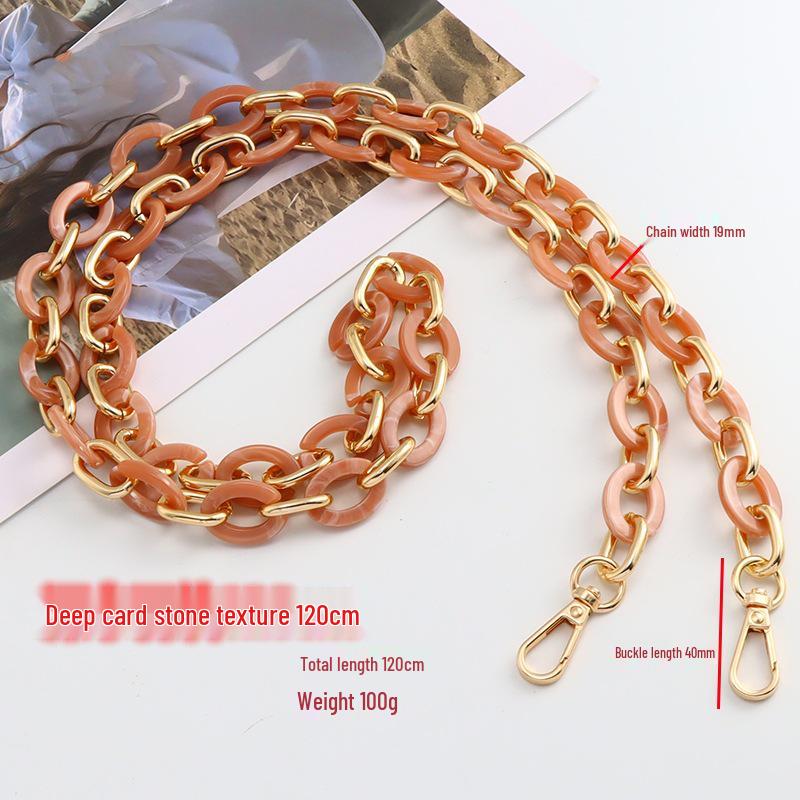 Acrylic Clip Aluminum Chain Crossbody Bag - Little Fragrance Style