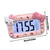 Sanrio Hello Kitty Wecker Cartoon Mini Kitty Katze Nachtleuchtende Wecker Wohnheim Desktop Ornament Student Wecker