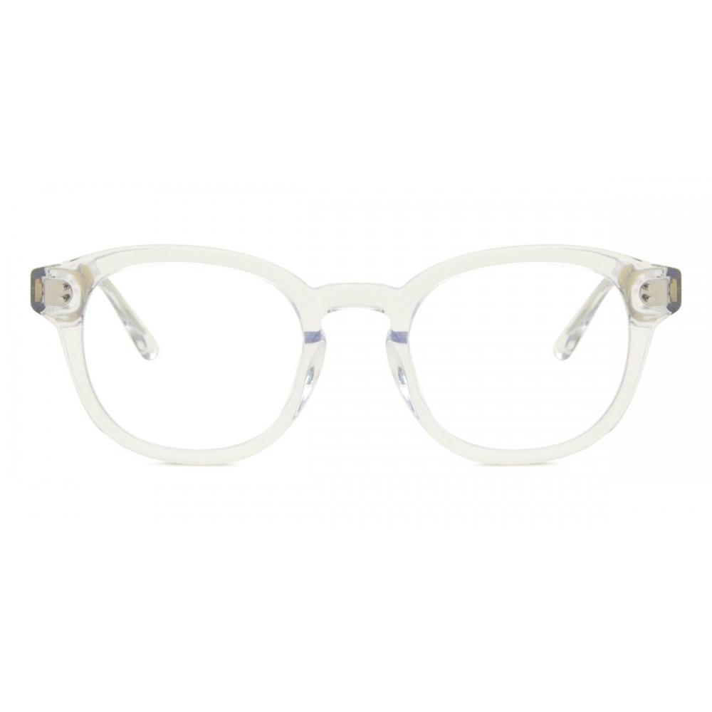 

Bille Optics Messy Weekend Unisex Eyeglasses With Blue Light Block Crystal Clear/49-22-145