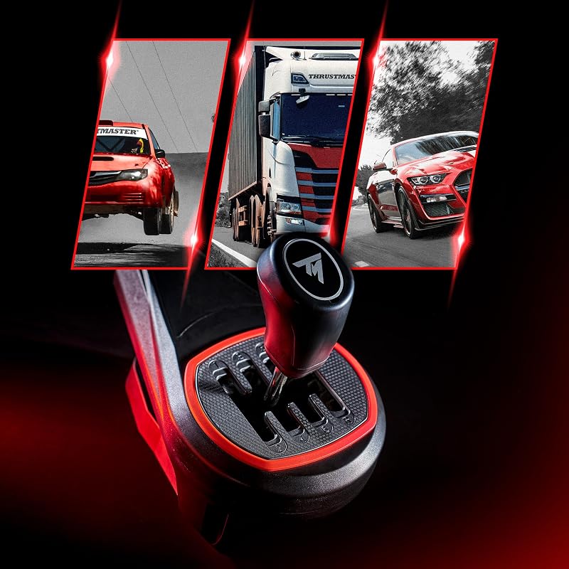 [Domestic Genuine Product] Thrustmaster TH8S Shifter - High-precision H-pattern shifter compatible with PC, PS4, PS5, PS5 Pro, Xbox One, and Xbox
