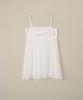 Limekeu Chiffon Strap Dress White
