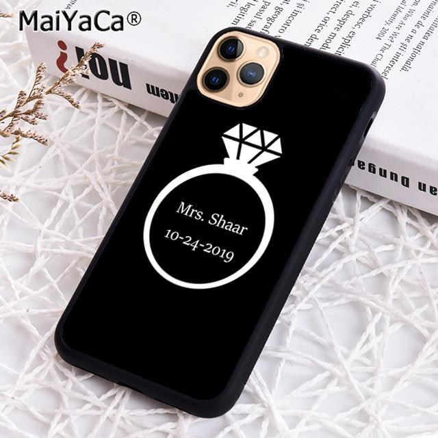 PersonaliSE2020d Wedding Bride Soon To Be Phone Case For iPhone 17 Air 16 16e 15 Plus 11 12 13 14 Pro Max Coque