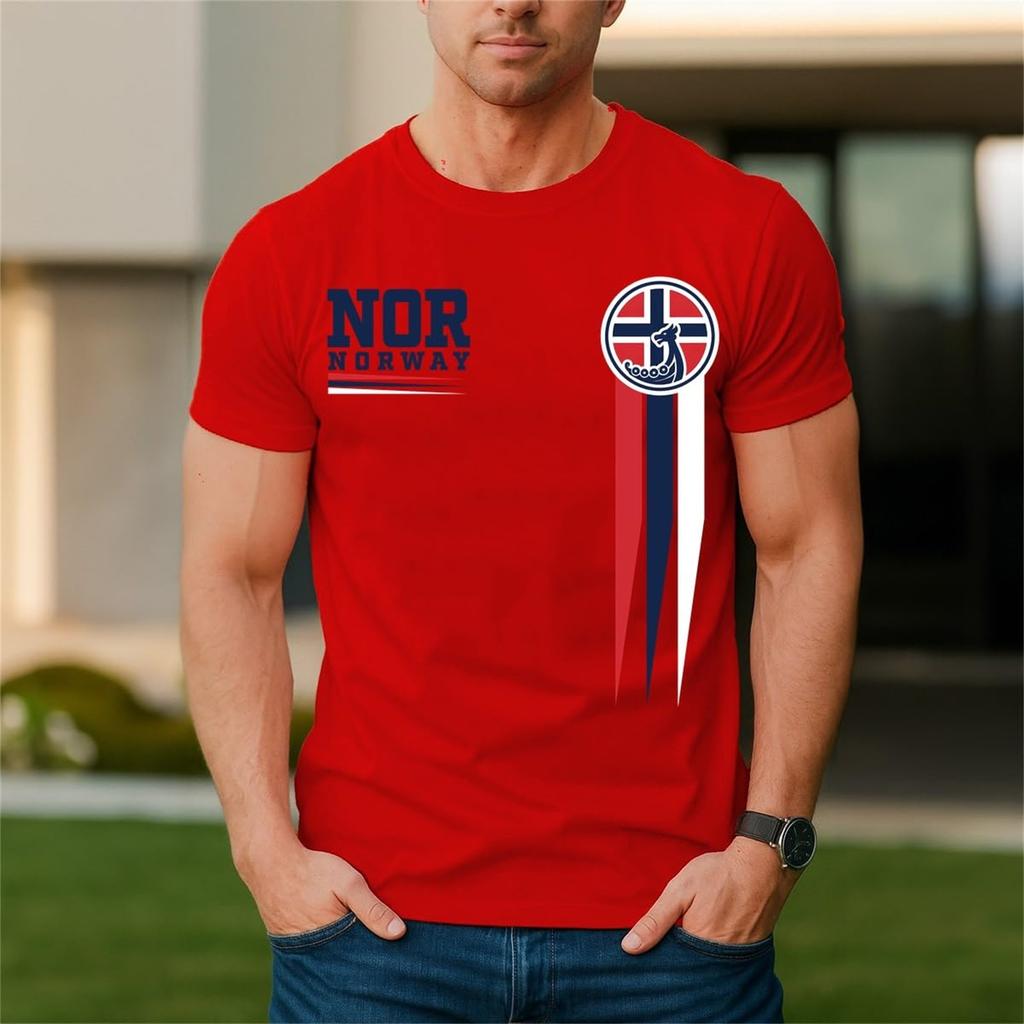 Unisex Soccer Fan Short Sleeve T-Shirt for Men and Women, Casual Sports Top for Day
