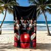Manchester Beach Towel Quickdry Soft Microfiber Comfortable Lightweight Suitable For Swimming Gym Camping Yoga Vacation