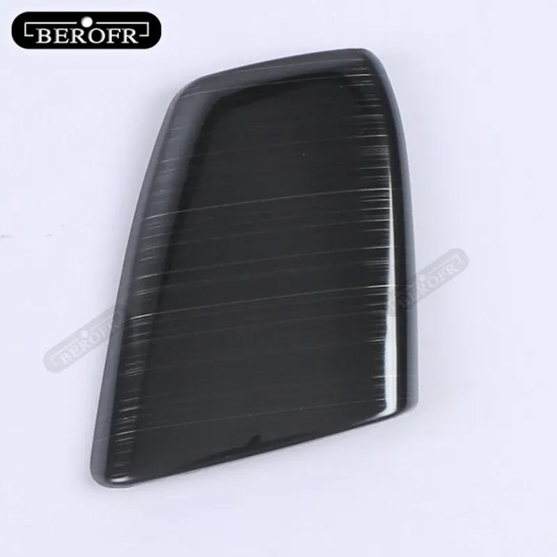 For CHANGAN UNIT Car Gear Shift Knob Head Cover Interior Sticker Styling Accessories Matte silver Carbon fibre