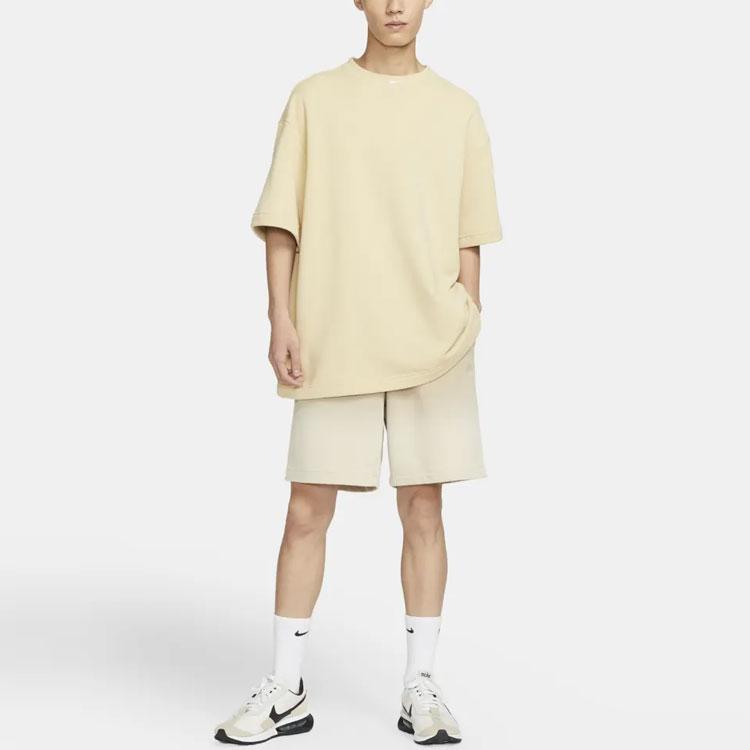 New Nike T Shirts Men Gold DX0188-783