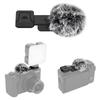 JJC Cold Shoe Wind Muff for Canon PowerShot Microphone Wind Hot Shoe Cold Shoe Mount V1, Muff, Cover,