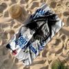 Mbappe Customize Your Name Beach Towel Soft Durable Quick-Dry Ideal for Travel Outdoor Swim Pool Yoga Surf Camping Hiking Gym Gift Holiday