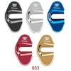 4Pcs Car Logo Door Lock Protector Stickers for Cadillac CTS CT4 CT5 CT6 XT4 XT5 XT6 Anti-Rust Cover Accessories svagd99