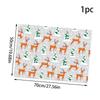 1 Sheet Of 19.68X27.56 Inches Christmas Gift Wrapping Paper Can Be Diy Wrapping Paper Suitable For Holiday Christmas