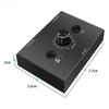 4 Way/2 Way Stereo Audio Switcher 2x1/1x2 4x1/1x4 with Mute Button Mini Headphone Switcher 3.5mm Portable