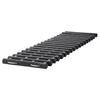 2PCS Traction Boards with TPR for Mud Snow Sand Storage Bags Short Black