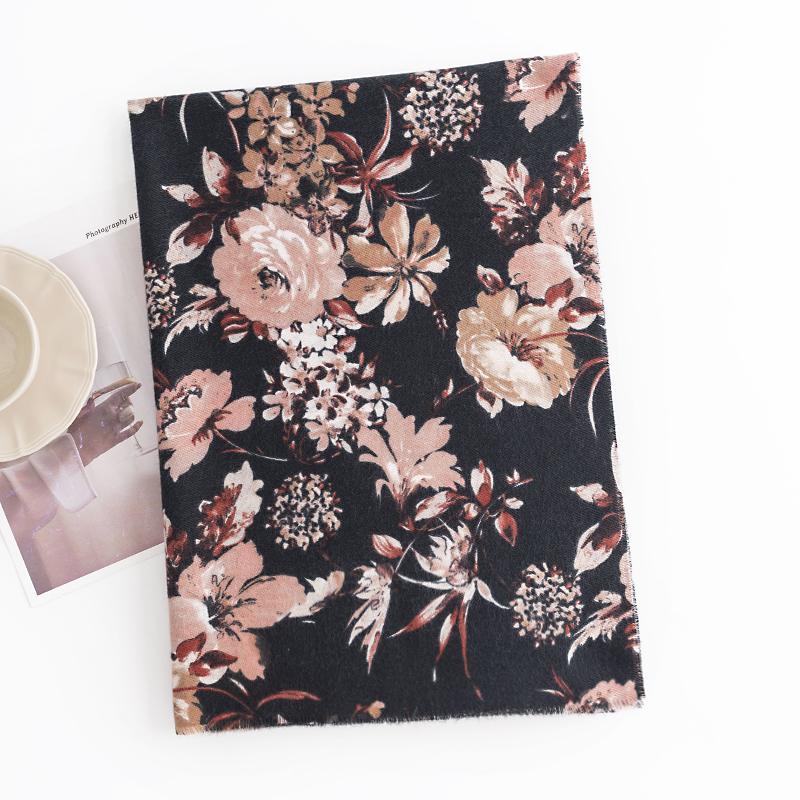 Women Winter Scarf Paisley Print Cashmere Pashmina Shawls Wraps Hijab Shawls and Wraps Female Echarpe Scarves Luxury Brand