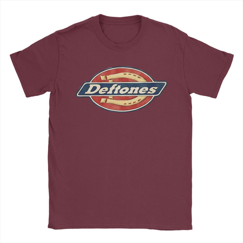 Deftones Parody Drawing TShirt Harajuku TShirts ShortSleeved Streetwear Tshirt Beach Cotton Oversize Top Tees