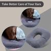 Breathable Ear Piercing Pillow Cotton Filling Earring Pillow  Side Sleepers Accessories