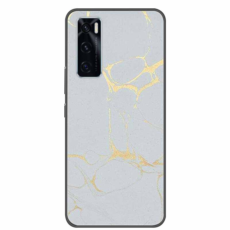 For Vivo V20 SE Case Marble Silicone Soft TPU Bumper Cover Coque For Vivo V20 SE Back Cover Cases for VivoV20 SE V20SE V 20 SE