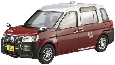 Aoshima Bunka Kyozai Scale The Model Car Series SP02 Toyota NTP10R Comfort Hybrid 2018 Hong Kong Model Car Plastic Model 1/24