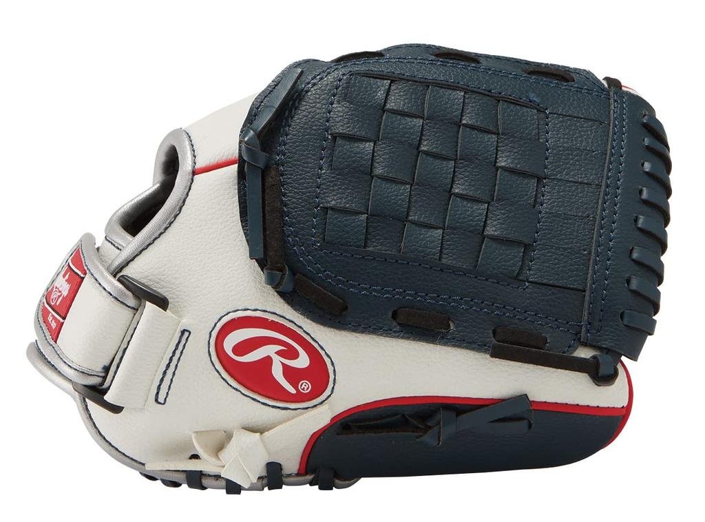 Rawlings US PLAYERS SERIES Toy Junior Baseball Throw PL110WNS-12/0 Kids' Glove, Glove, 11-inch, Right-Handed (Left-Handed)