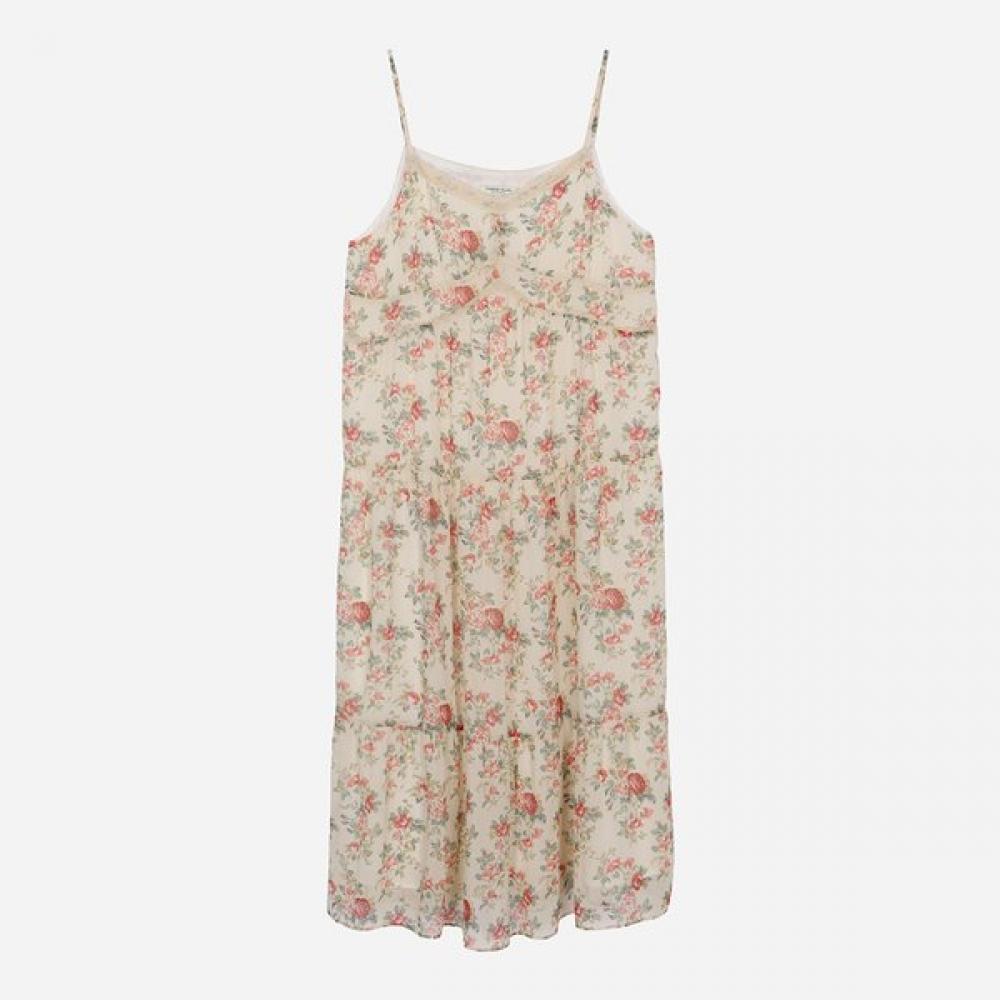 Thursday Island Flower Layered Long Dress T266mop173w