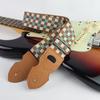 Hochwertiger grenzüberschreitender Polyester-Baumwoll-Gitarrenschultergurt