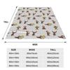 George the curious monkey cartoon for kids pack Blanket Warm Fleece Sofa Throw Blanket for Home Bedroom Office Throws Bedspread
