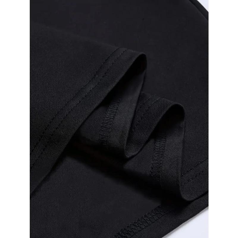 Europäische Größe Damen Freizeit "Mama" Grafik-T-Shirt - Kurzarm, Rundhalsausschnitt, Schwarz mit Rosa Leopardenmuster Schriftzug & Schleifen-Design, für Frühling/Sommer