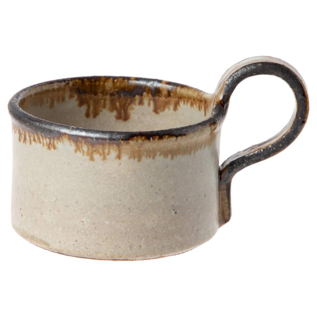 Marui Seito Shigaraki Ware Hechimon Soup Mug with White Tag