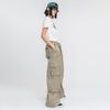 Vans Logo Printed Round Neck Comfortable Fashion Pullover American Vintage Short Sleeve T-Shirt Women Tops Off-White VN0A7Q273KS