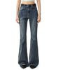 Deketeuumeon Signature Slim Flared Jeans Dcwpt005Blueb
