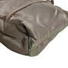 PRADA Logo embroidery Tote Bag Nylon khaki Women BR0977 Used