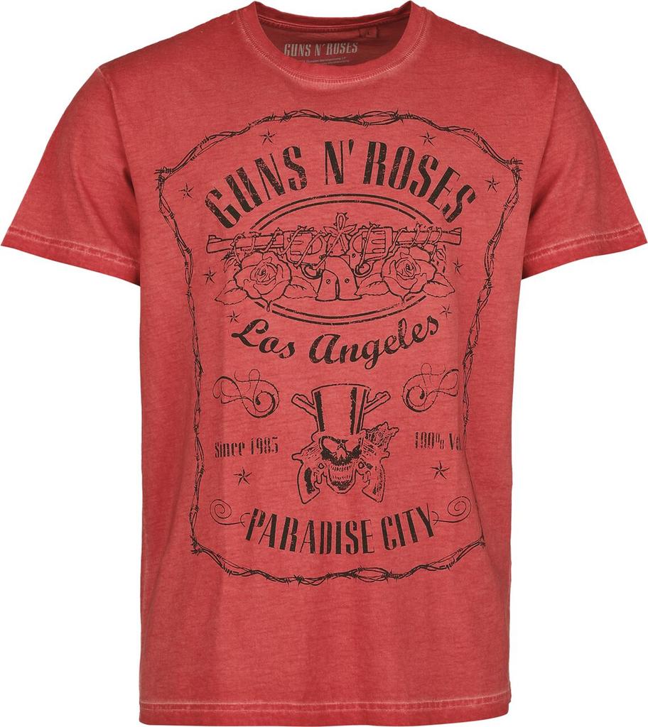 Paradise City Label Guns N' Roses T-shirt